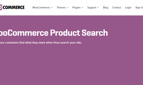 WOOCOMMERCE PRODUCT SEARCH