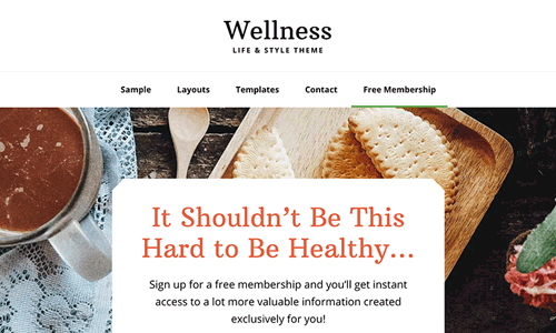 StudioPress Wellness Pro Genesis WordPress 主题