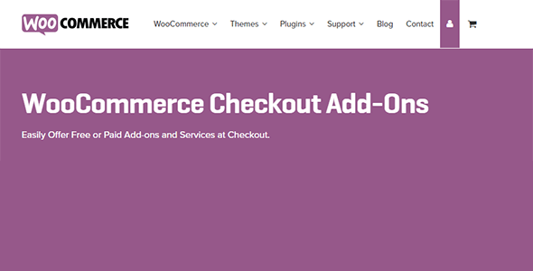 WooCommerce Checkout Add-Ons WooCommerce电商结账附加产品和服务
