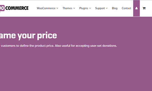 WooCommerce Name Your Price 电商产品客户定价