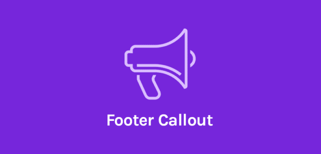 OceanWP Footer Callout 扩展