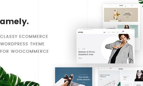 WooCommerce Amely - Fashion Shop WordPress Theme | 时尚商城主题