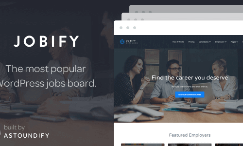 Jobify – Wordpress Job Board Theme