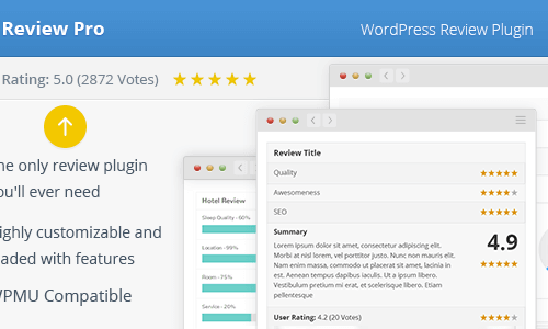 WordPress评测插件 Wp Review Pro