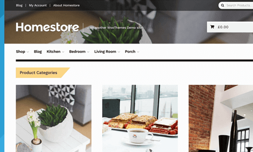 Storefront Homestore WooCommerce主题