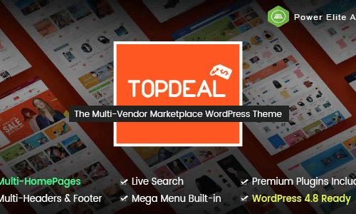 Topdeal – Multipurpose Marketplace Wordpress Theme