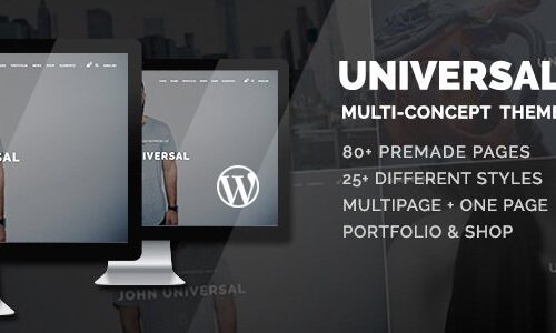 Universal - Smart Multi-Purpose WordPress Theme 聪明的多用途WordPress主题