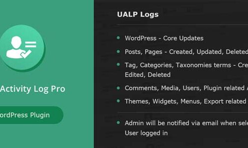 User Activity Log PRO for WordPress