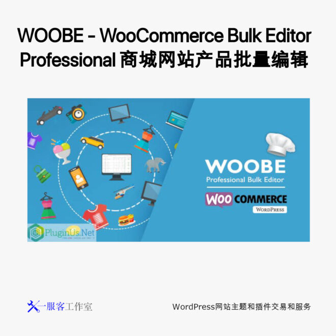 WOOBE - WooCommerce Bulk Editor Professional 商城网站产品批量编辑