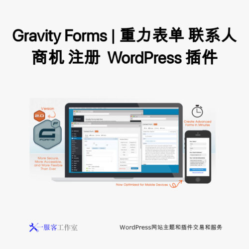 Gravity Forms | 重力表单 联系人 商机 注册 WordPress 插件