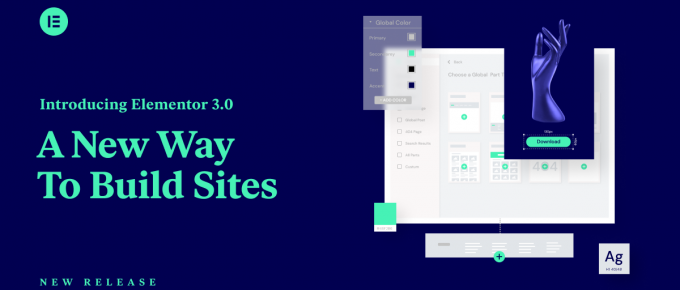 Elementor 3.0简介:设计系统功能,新的主题生成器和显著的性能改进