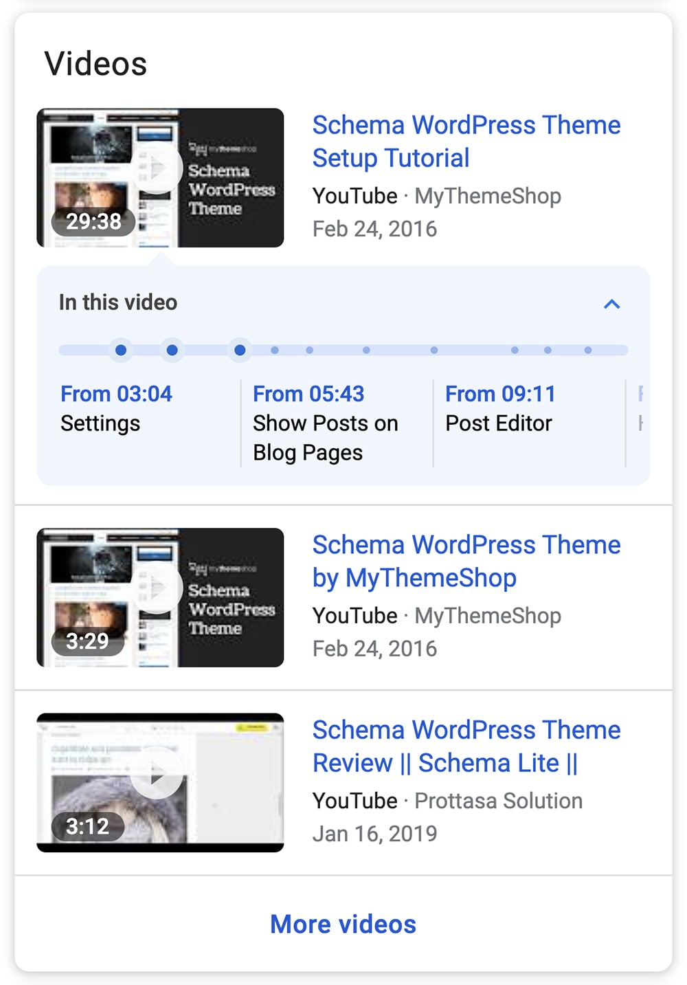 Rank Math - 2023年第1号WordPress SEO插件 17 Video Schema