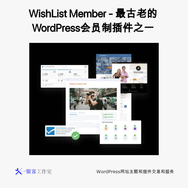 WishList Member - 最古老的WordPress会员制插件之一
