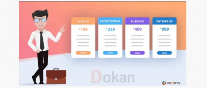 weDevs Dokan Pro Business - 创建专业的多供应商市场和电商平台