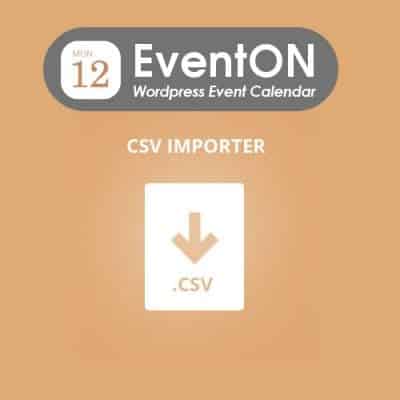 EventOn CSV Event Importer活动导入器插件