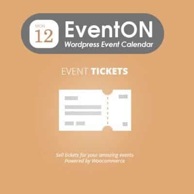 EventOn Event Tickets活动门票WordPress插件