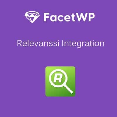 FacetWP Relevanssi Integration相关性集成插件