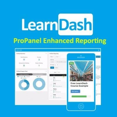 LearnDash LMS ProPanel在线学习系统课程创作者的分析工具