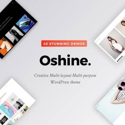 Oshine Theme WordPress 多用途创意主题