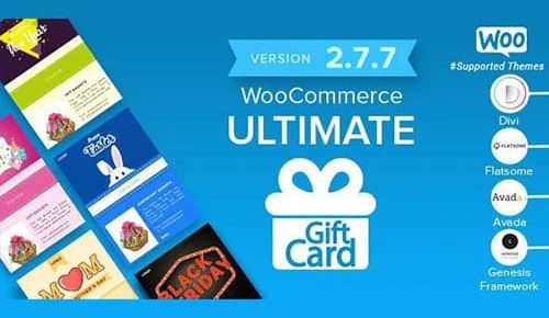 电商商城终极礼品卡WooCommerce Ultimate Gift Card插件