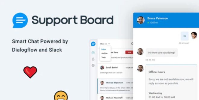 Support Board Chat And Help Desk 聊天和帮助台