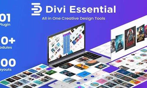 Divi Essential - 为所有 Divi 用户提供网页设计的一站式解决方案！