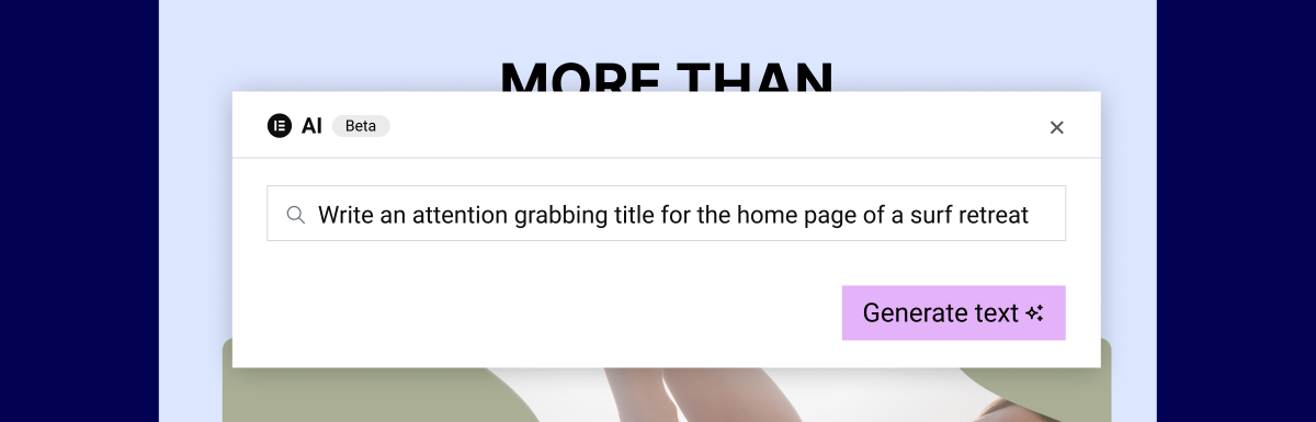 Elementor AI 简介 - 彻底改变您创建网站的方式