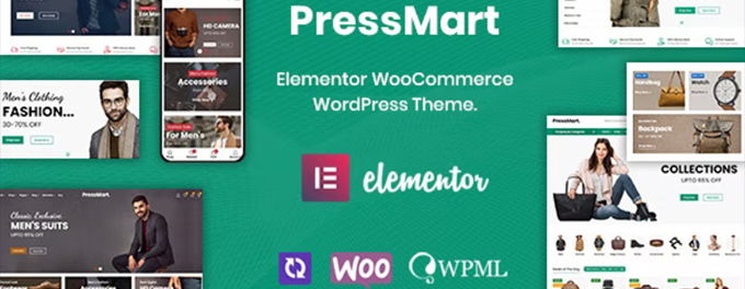 最佳 WordPress 主题 Pressmart [2023]