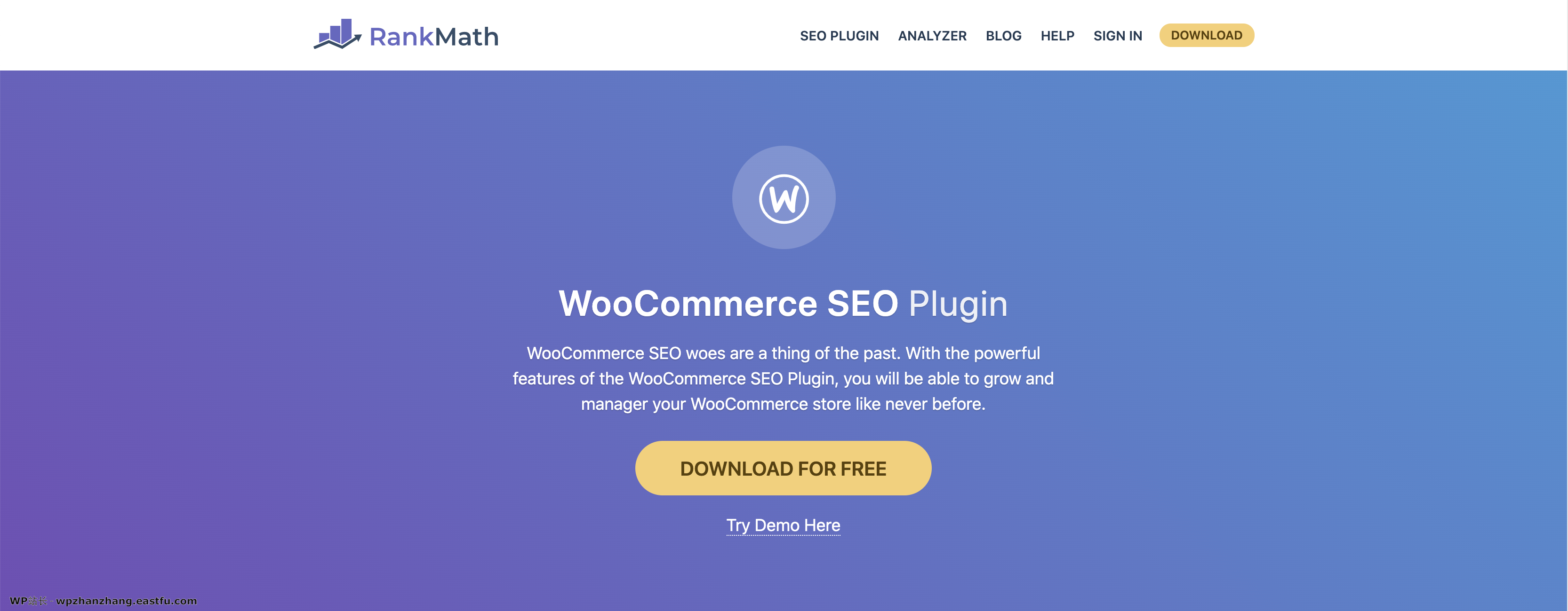 WooCommerce SEO:电商平台和商城系统SEO的权威指南 2 WooCommerce SEO插件排名数学