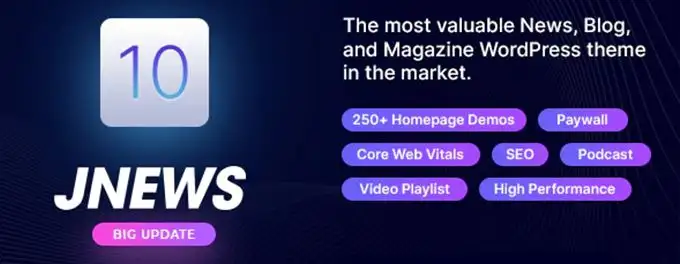 JNews 最佳 WordPress 主题 [2023]