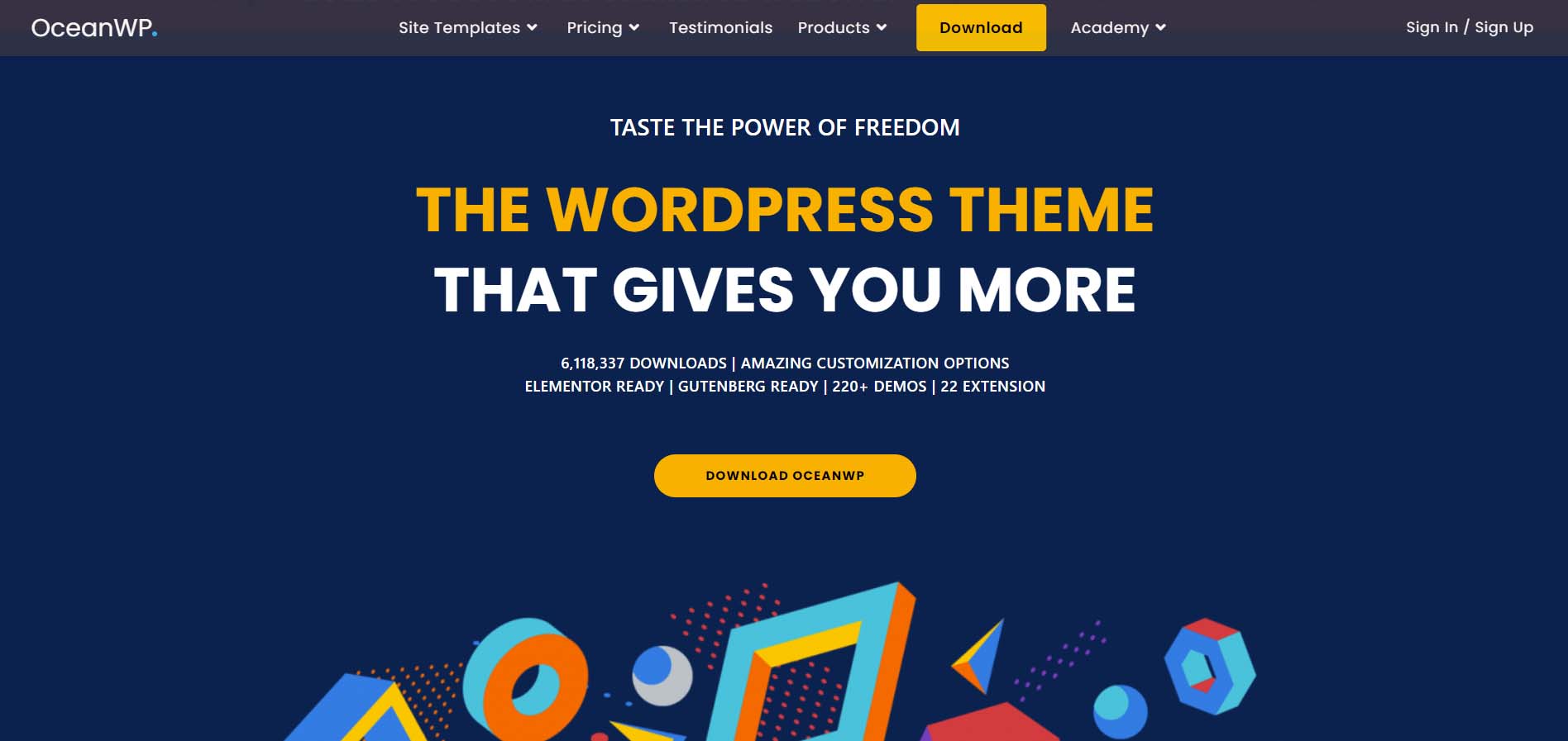 2023年11个最佳免费WordPress主题 2 OceanWP WordPress 主题