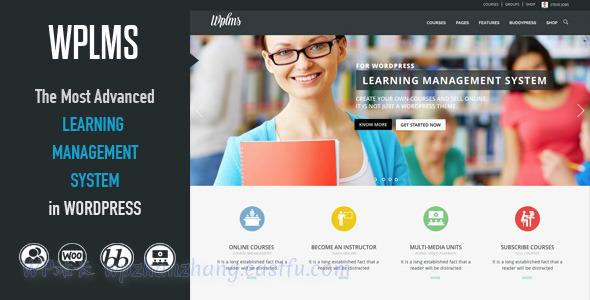 17个最佳WordPress LMS在线教育平台主题 14 wplms-功能预览