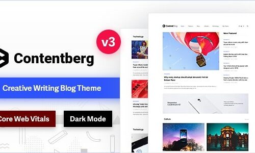 Contentberg主题 - 内容营销和个人博客