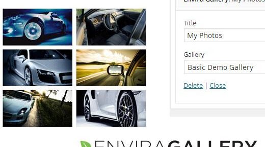 Envira Gallery Widget