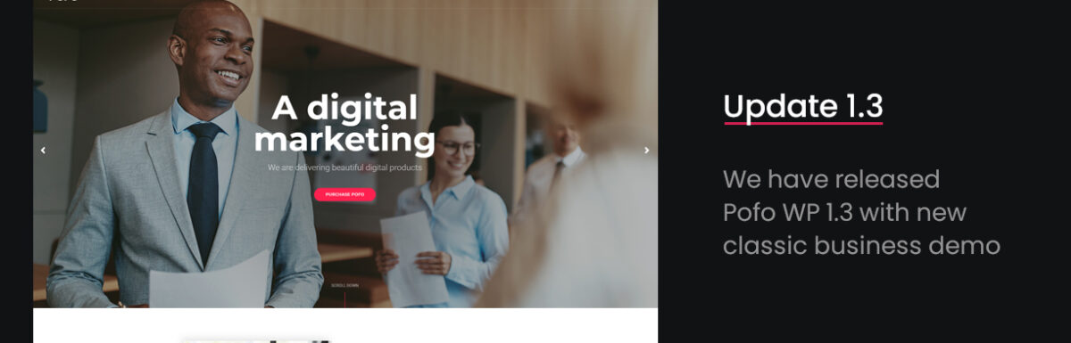 WordPress Pofo创意作品集和博客主题