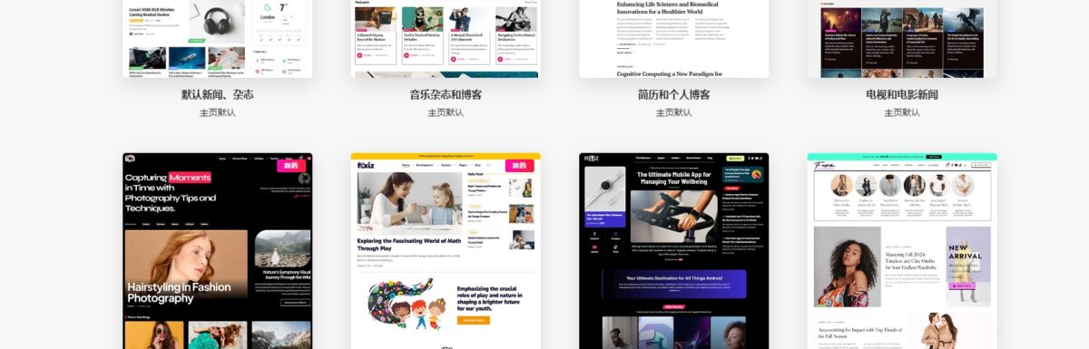 Foxiz主题 - 终极移动优先WordPress新闻和杂志主题