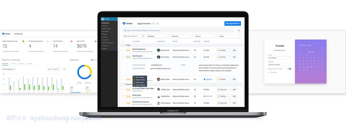 Amelia预约系统评测：WordPress网站高级预约插件
