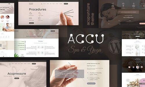 Accu 3.9 – Healthcare, Massage WordPress Theme – 医疗保健、按摩主题_image