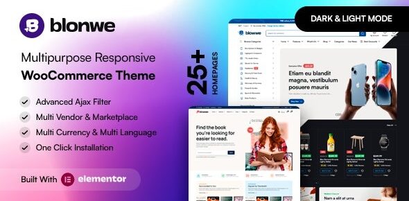Blonwe 1.3.7 – Multipurpose WooCommerce Theme – 多功能主题_image