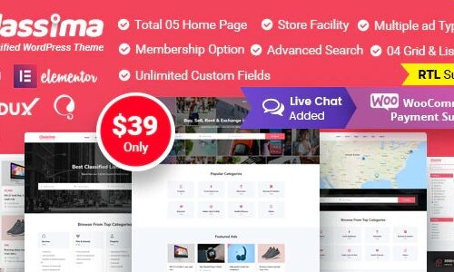 Classima 2.15.0 – WordPress Theme – 分类广告主题_image