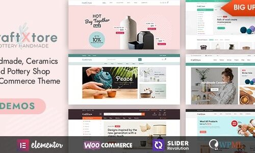 CraftXtore 1.9.1 – Handmade, Ceramics and Pottery Shop WooCommerce Theme – 手工陶瓷与陶艺商店主题_image
