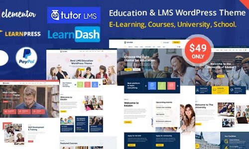 Edubin 9.6.0 – Education WordPress Theme – 教育主题_image