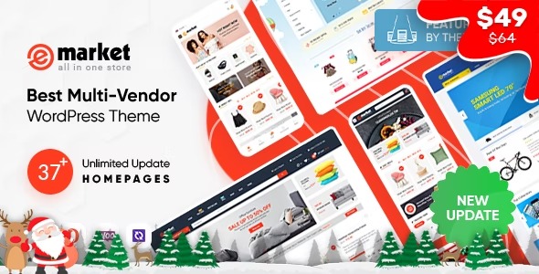 eMarket 8.2.3 – All-in-One Multi Vendor MarketPlace Elementor WordPress Theme – 全能多供应商市场 主题 1 eMarket 8.2.3 – All-in-One Multi Vendor MarketPlace Elementor WordPress Theme – 全能多供应商市场 主题_image