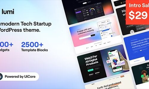 如何创建WordPress网站产品目录 8 Lumi 3.4.0 – Tech Startup WordPress Theme – 科技创业主题_image
