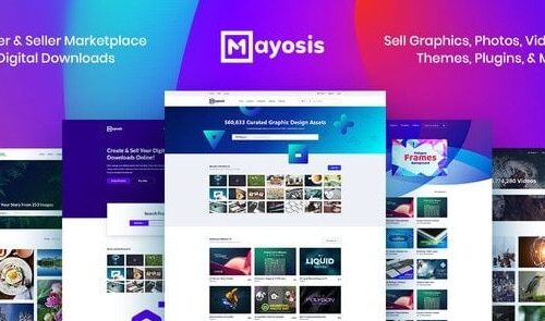 Mayosis 6.0.0 – Digital Marketplace WordPress Theme – 数字商城主题_image