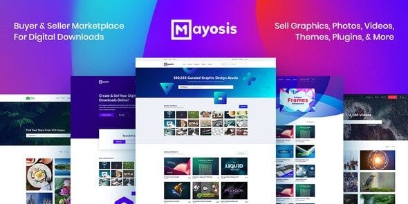 Mayosis 6.0.0 – Digital Marketplace WordPress Theme – 数字商城主题 1 Mayosis 6.0.0 – Digital Marketplace WordPress Theme – 数字商城主题_image