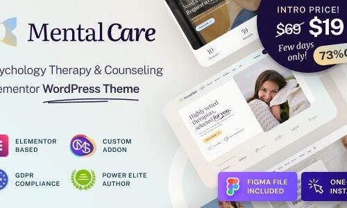 Mental Care 1.2.2 – Therapy & Counseling Psychologist WordPress Theme – 心理关怀 – 心理治疗与咨询主题_image