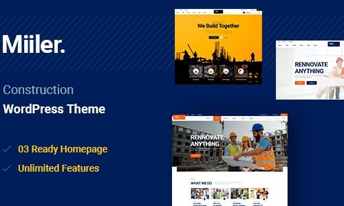 Miiler 1.0.9 – Construction WordPress Theme – 建筑行业主题_image