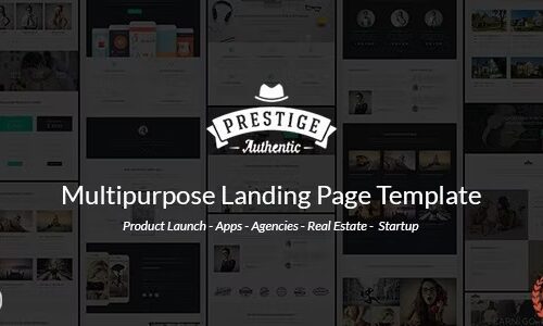 Prestige 1.3.6.3 – Multi Purpose WordPress Landing Pages – 多功能着陆页主题_image