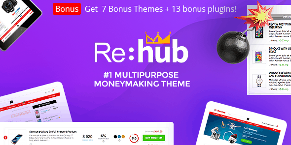 REHub 19.9.9.8 – Price Comparison Vendor Theme – 比价供应商主题 1 REHub 19.9.9.8 – Price Comparison Vendor Theme – 比价供应商主题_image